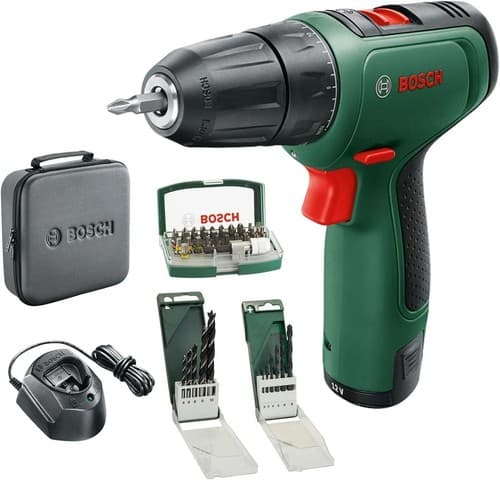 Bosch EasyDrill 1200 Akkuschrauber 12V 2Ah Akku + Zubehör Bohr-Set Softbag NEU - image 1