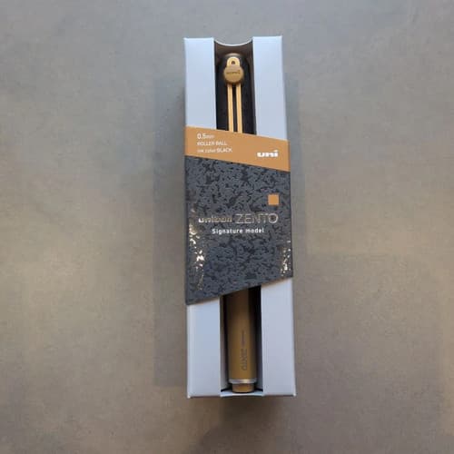 uni-ball ZENTO Signature Model Stone Brass 0.5 UB-ZHT-05 - image 1