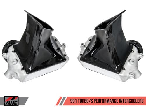 AWE Performance Intercooler Kit For 2014-2019 Porsche 911 Turbo/S 3.8L - image 1