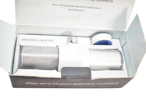 Weddell Duo Shower Water Filter NSF Certified Shower Filter WD-100 - White - image 1