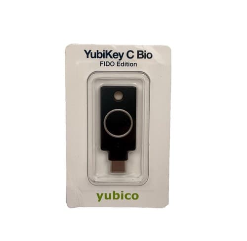 YubiKey Bio USB-C FIDO Edition Fingerprint Security Key | Brand New Sealed - image 1