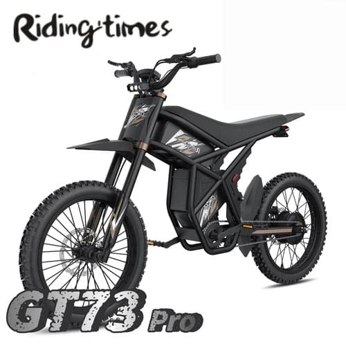 Riding'Times GT73 Pro Electric Motorbike 3000W, 60V, 36Ah with Removable Battery - image 1