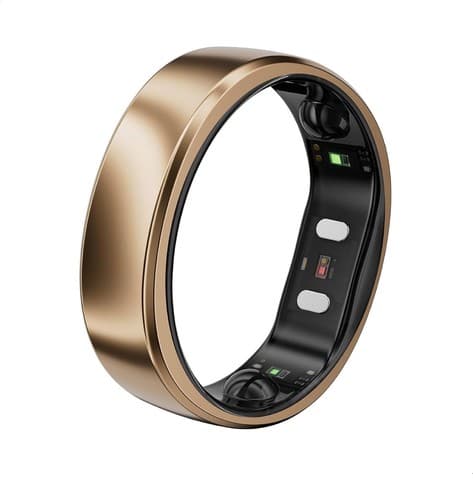 Gen 2 Air Ultra-Thin Smart RingConn Health Tracking AI Wellness Sz 7 DUNE GOLD - image 1