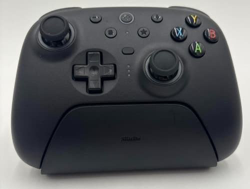 8BitDo Ultimate 2 Bluetooth Controller Hall Effect 81HE + Charging Dock - Black - image 1
