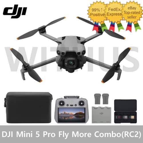 DJI Mini 5 Pro Fly More Combo (DJI RC 2) Drone (3 Batteries) - image 1