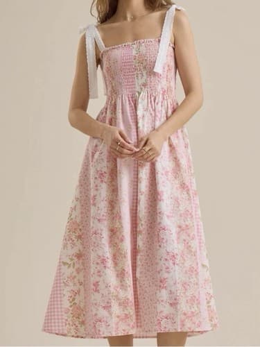 NEW Altar’d State Sallie Floral Maxi Dress Size Medium NWT - image 1