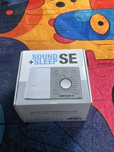 Sound+Sleep 1501437 SE Adaptive Sound Sleep Therapy System - White/Silver - image 1