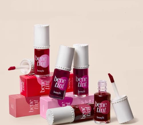 100% Authentic Benefit Cosmetics Liquid Lip + Cheek Blush Stain,8 SHADES,0.2 oz - image 1