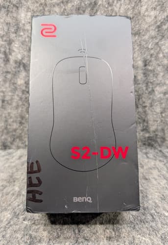 BenQ S2-DW ZOWIE Wireless Gaming Mouse 4K Enhanced Receiver - Black 🔥New🔥 - image 1