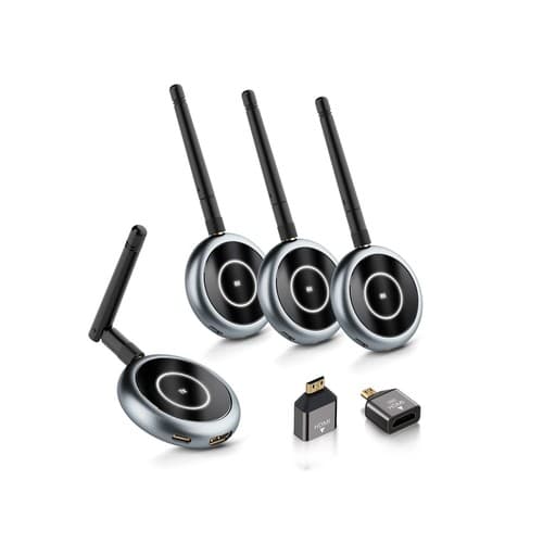 AIMIBO Wireless HDMI Transmitter and 3 Receivers, 165FT(50M) Plug & Play HDMI 1TX 3RX - image 1