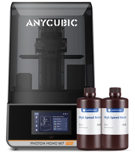 【OPEN BOX】ANYCUBIC Photon Mono M7 Pro 170mm/h 14K Resin 3D Printer+2KG Resin - image 1