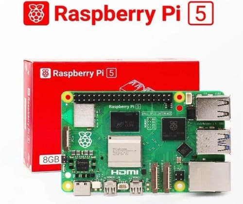 Raspberry PI 5 8GB RAM (w/WiFi, Bluetooth 5.0, 4-USB and GB-Ethernet) - image 1