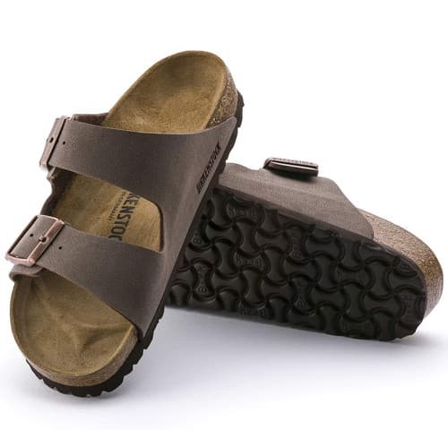 Birkenstock Arizona Suede Footbed Birkibuc Leather Unisex Sandals-All Size/Color - image 1