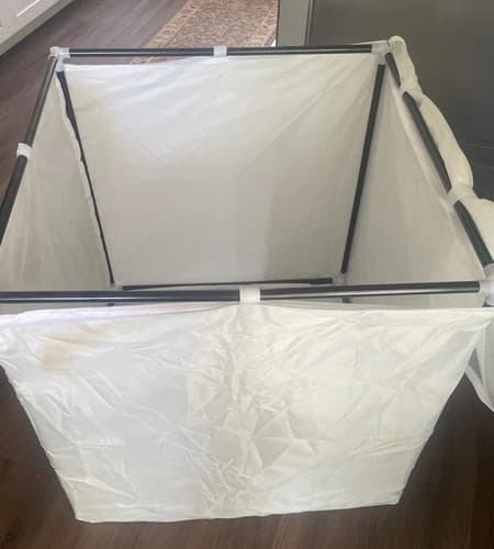 Airbrush Paint Spray Booth Filter and Curtain 27 inch Portable Lightweight - image 1