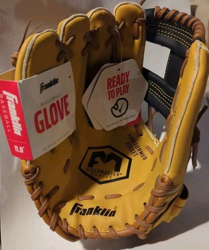 Franklin Sports FieldMaster Series 11" Left Hand Throw Baseball Glove Model 22604L-11 - image 1
