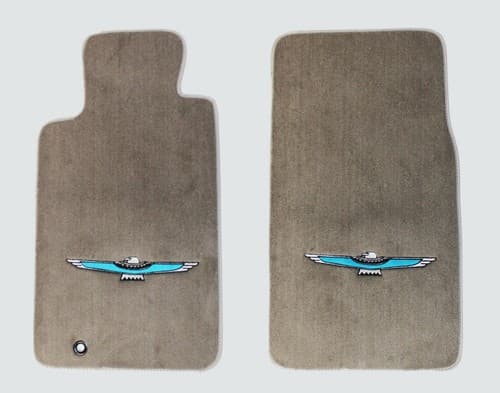 Ford Thunderbird Carpet Floor Mats with Embroidered Bird Logo (2002-2005) - image 1
