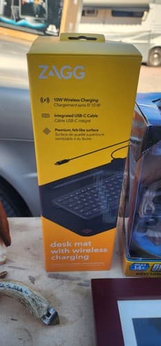 Brand New Authentic ZAGG Desk Mat With Wireless Charging - image 1