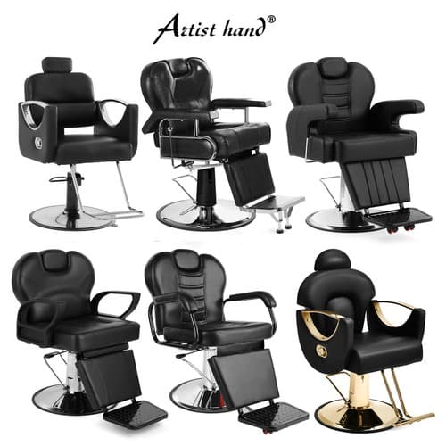 Extra Wide Reclining Hydraulic Barber Chair Heavy Duty Salon Beauty Spa Styling - image 1
