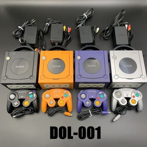 Nintendo GameCube DOL-001 console+OEM controller Used NTSC-U/C US - image 1