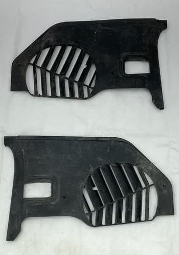 1969-1970 Mustang Kick Panels Mercury Cougar Lower Dash Vent Trim Pair - image 1