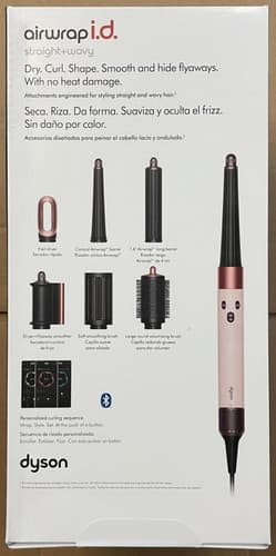 Dyson Airwrap i.d. multi-styler and dryer Straight+Wavy Ceramic Pink/Rose Gold - image 1