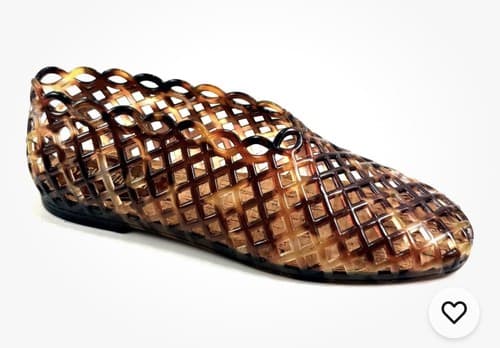 Steve Madden Grove Tortoise Caged Jelly Slip-On Flats - image 1