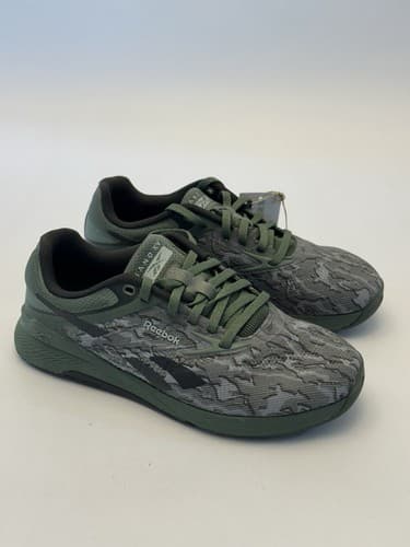 Reebok Nano X5 Training Shoes Olive Gray Camo Unisex Men’s 6 Women’s 7 NWT - image 1