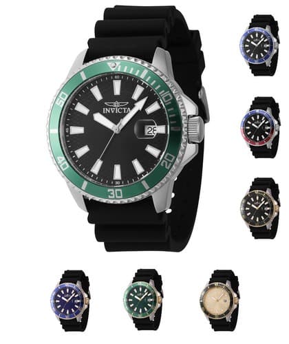 Invicta Men's Pro Diver 45mm Quartz Rubber Strap Watch - image 1