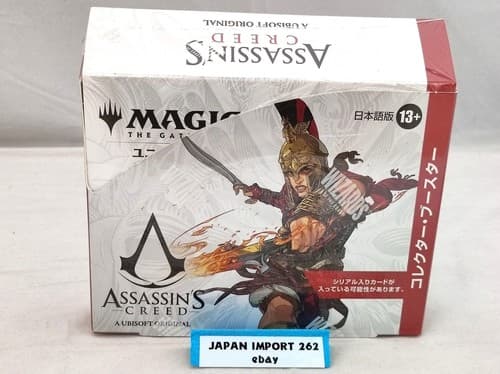 Magic: The Gathering MTG Assassin's Creed Collector Booster Pack 12 Pack Box - image 1