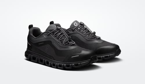 On Cloud 6 Geo Waterproof Men's Black Running Shoes 100% Authentic - image 1