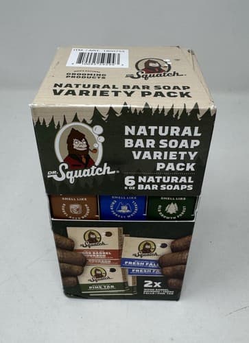 Dr. Squatch Natural Bar Soap Variety Pack (6 count) - image 1