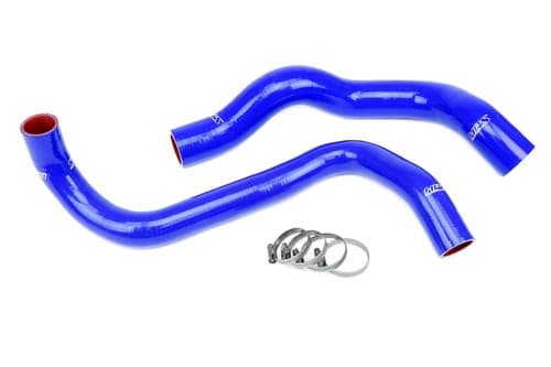 HPS Blue Silicone Radiator Coolant Hose Kit For 1997-1998 Ford Mustang 3.8L V6 - image 1
