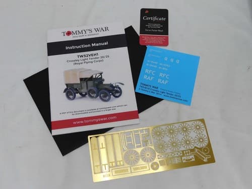 1/35 Tommy War Crossley Light Tender 20/25 Truck Royal Flying Corps Model Kit - image 1