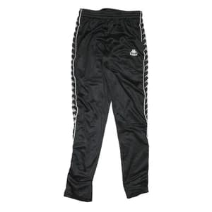 KAPPA Mens Black & White Slim Tapered Joggers Track Pants M W28 L31 - image 1