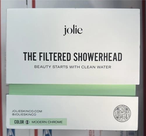 The Jolie Filtered Showerhead Modern Chrome High Pressure Brand New! - image 1