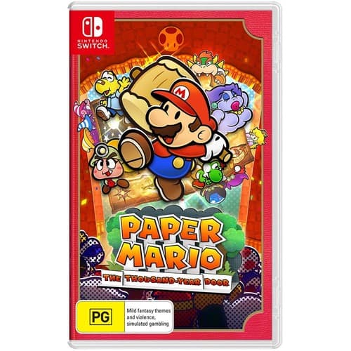 Paper Mario: The Thousand-Year Door Nintendo Switch Game NEW - image 1