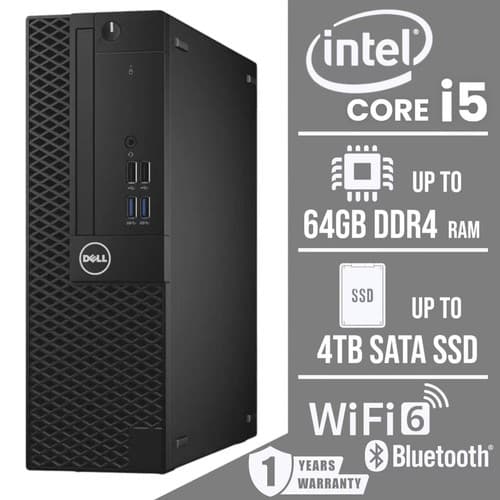 Dell Optiplex Small Form Factor Desktop Computer Intel Core i5 6th Gen 32GB RAM 1TB SSD Windows 11 Pro - image 1