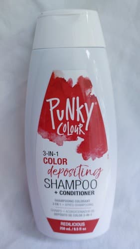 Punky Colour 3-in-1 Color Depositing Shampoo + Conditioner Redilicious 8.5oz - image 1