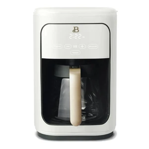 Beautiful 14-Cup Programmable Drip Coffee Maker White Icing by Drew Barrymore - image 1