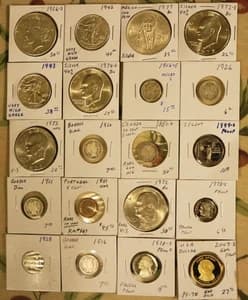 20 Coin Silver Lot - US Silver Dollars and Halves - image 1
