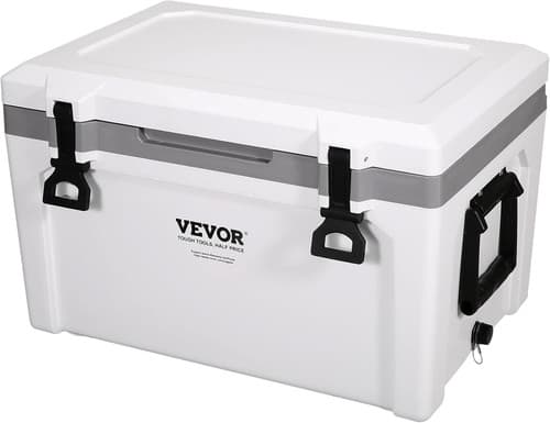 Ultra Light Hard Cooler 6 Day Ice Retention Heavy Duty Handle Camping Fishing - image 1