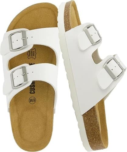 Cushionaire Lane Cork Footbed Sandals for Women Size 9M - image 1