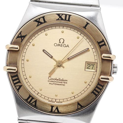 OMEGA Constellation Date cal.1109 Gold Dial Automatic Men's Watch - image 1