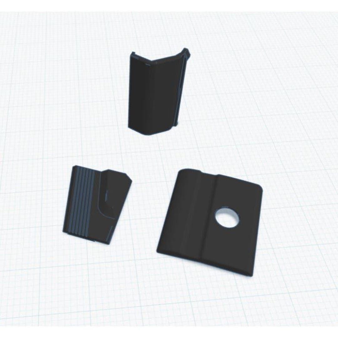 Camera Grip Set for Minolta Alpha-7000 Maxxum Dynax - Complete Handle Kit - image 1