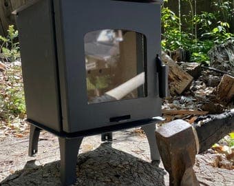 Capybara Mini Wood Stove - Real Wood Stove Technology- Small Size - image 1