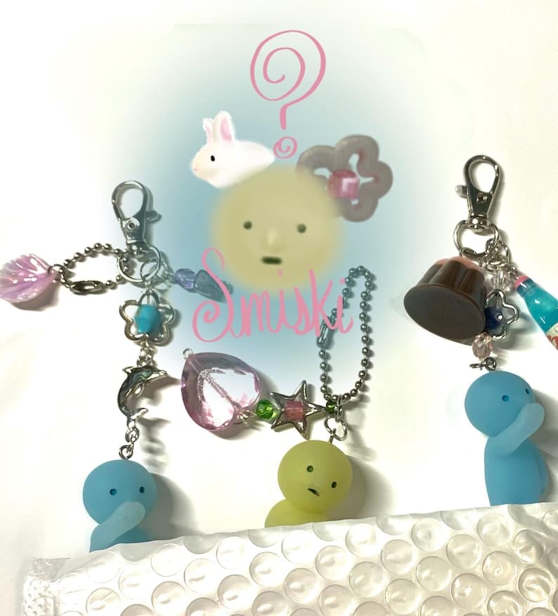 Blind Smiski Keychain - image 1