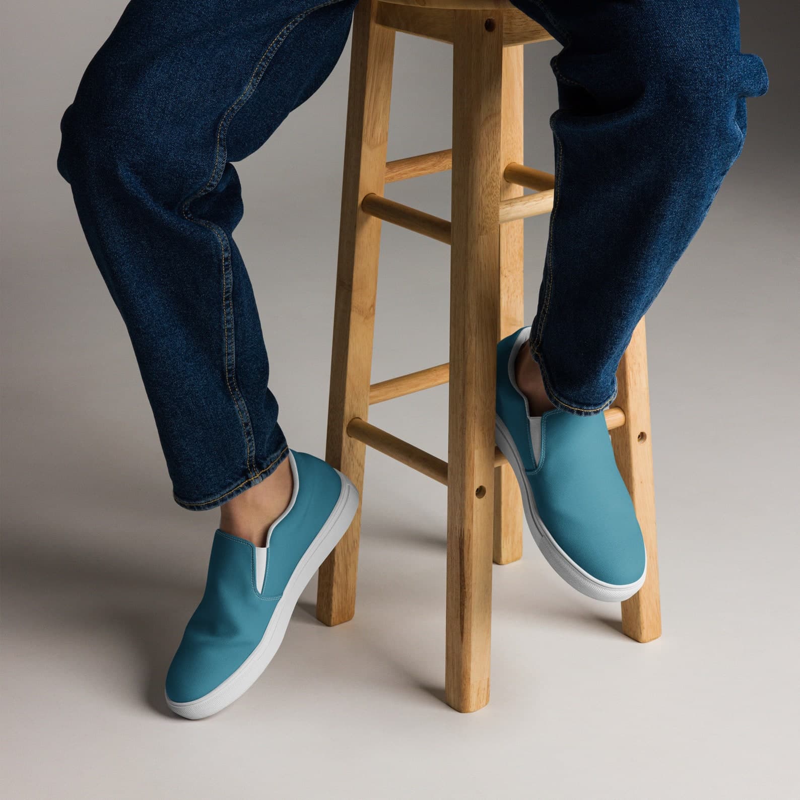 Mens Slip-On Espadrilles: Comfortable Canvas Boat Shoes - image 1
