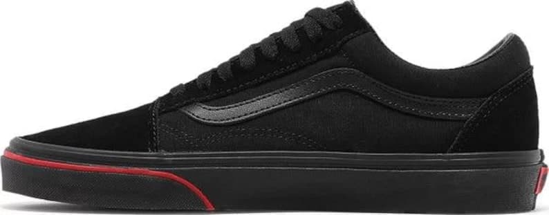 Vans Old Skool Flame Wall Black/Black VN0A38G1Q8Q - image 1