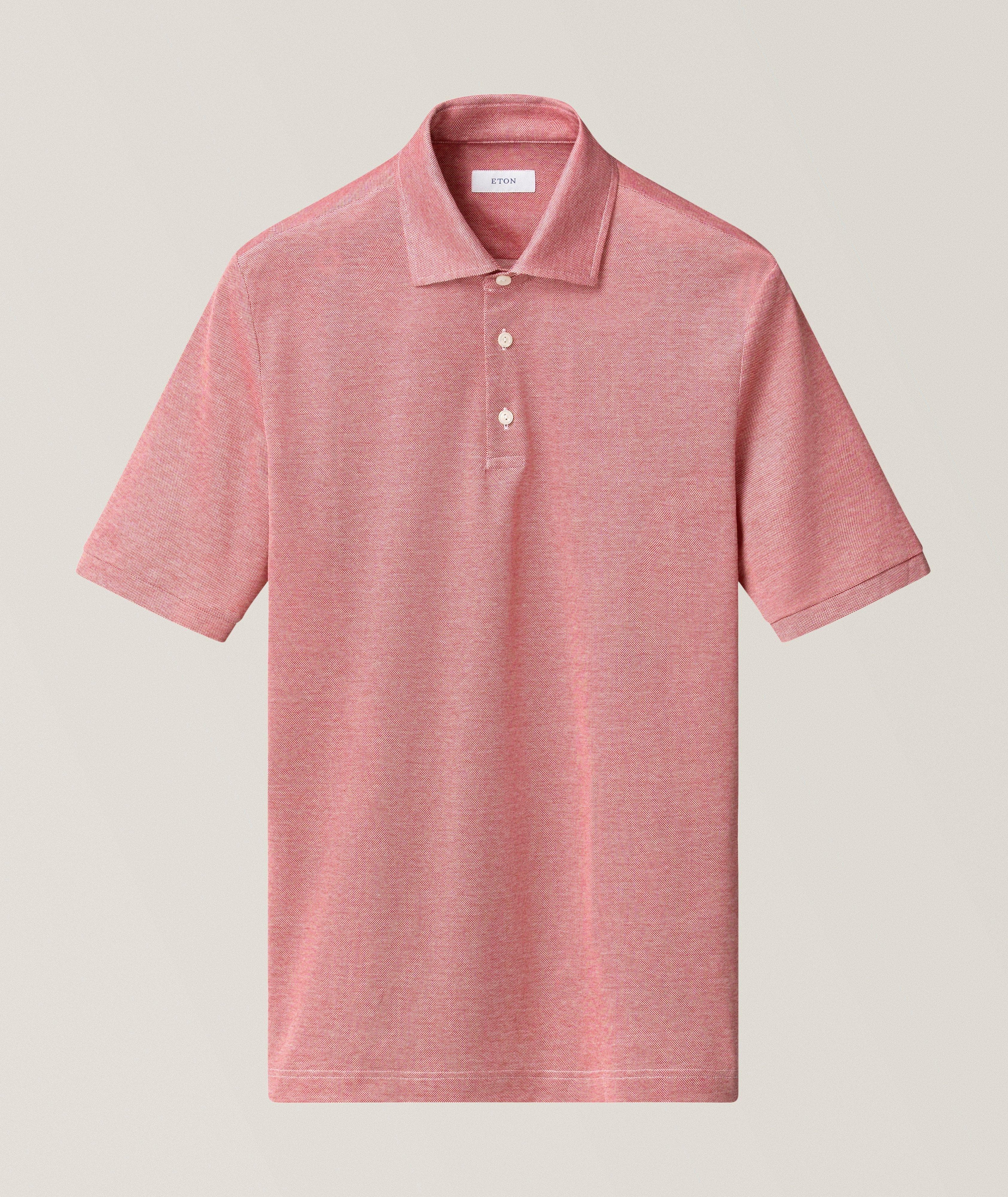 Eton Filo Di Scozia Cotton Oxford Polo - image 1