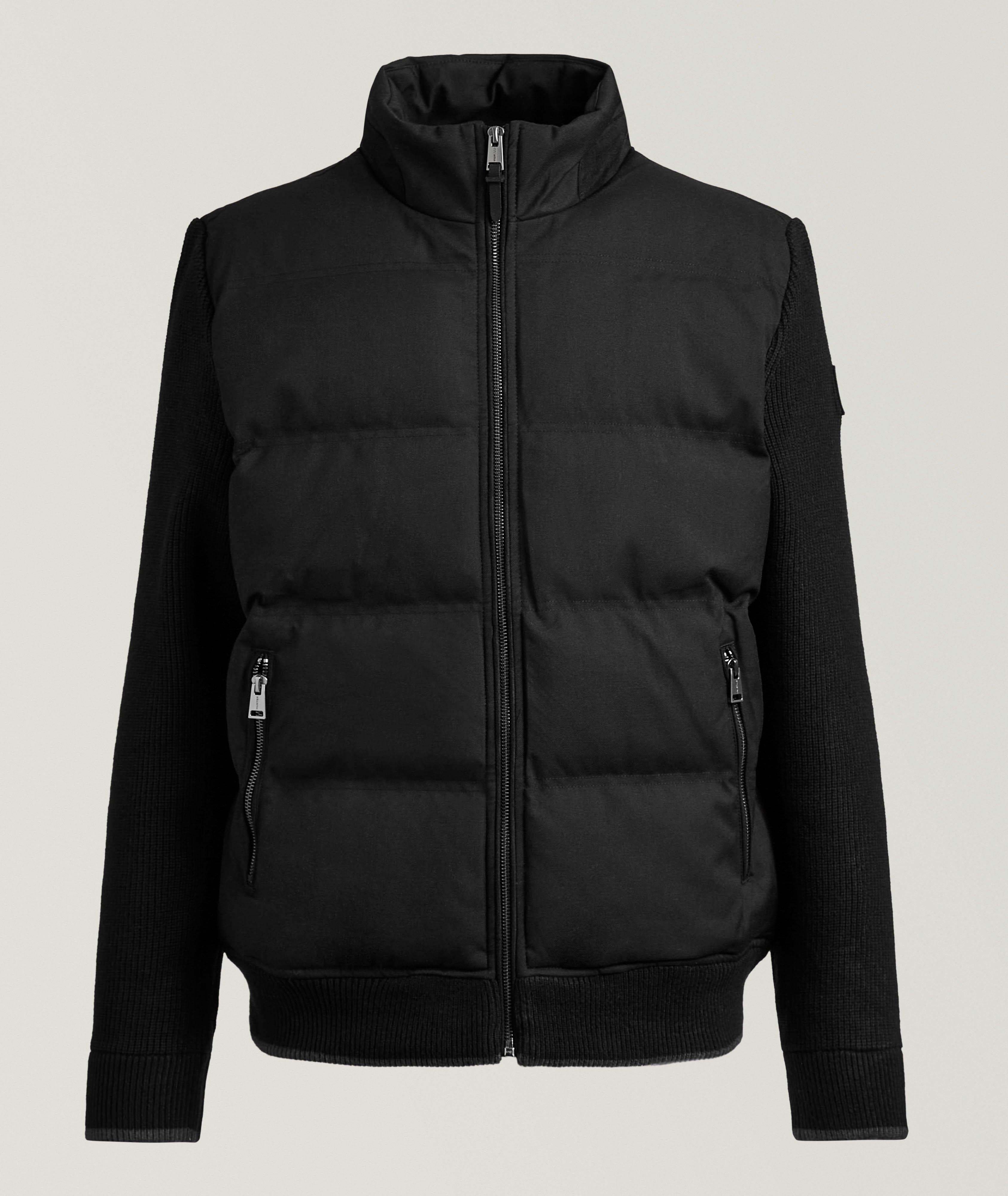 Hunter Grafton Quilted Knit Hybrid Jacket - image 1